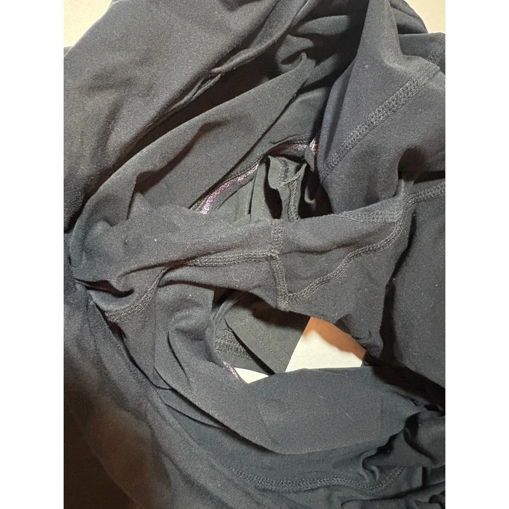 Lululemon Pace Rival Mid-Rise Pleated‎ Black Tennis Golf Athletic Skort